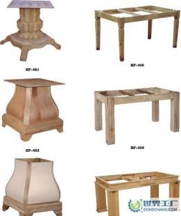 鴻福木業批發餐桌腳1套起批_世界工廠網中國產品信息庫