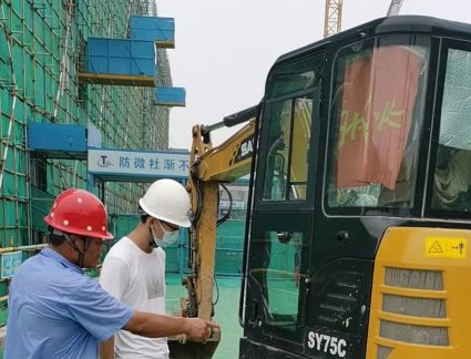 桓臺(tái)開展聯(lián)合突擊檢查 嚴(yán)管高排放非道路移動(dòng)機(jī)械